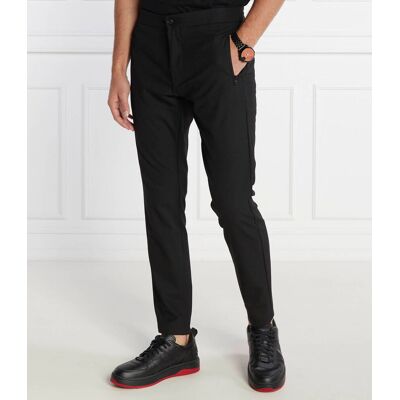 HUGO Spodnie David232F1 Regular Fit czarny 33/34 HUGO Spodnie David232F1 Regular Fit czarny 33/34