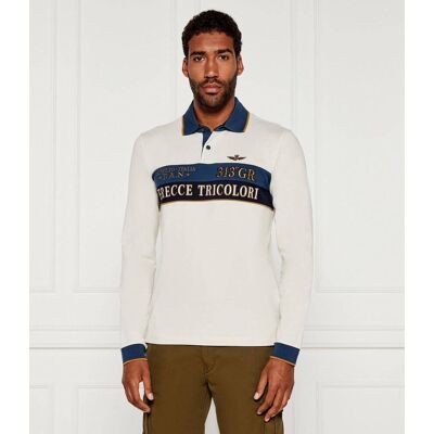 Aeronautica Militare Polo Regular Fit ecru XXL Aeronautica Militare Polo Regular Fit ecru XXL
