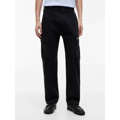 Tommy Jeans Spodnie cargo OTIS Regular Fit czarny 32/34 Tommy Jeans Spodnie cargo OTIS Regular Fit czarny 32/34