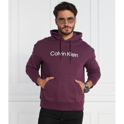 Calvin Klein Bluza HERO LOGO HOODIE Regular Fit fioletowy XXL Calvin Klein Bluza HERO LOGO HOODIE Regular Fit fioletowy XXL