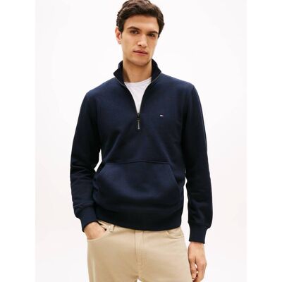 Tommy Hilfiger Bluza TERRY Regular Fit granatowy XXL Tommy Hilfiger Bluza TERRY Regular Fit granatowy XXL