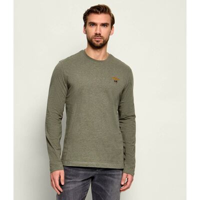 Aeronautica Militare Longsleeve Regular Fit zielony XL Aeronautica Militare Longsleeve Regular Fit zielony XL