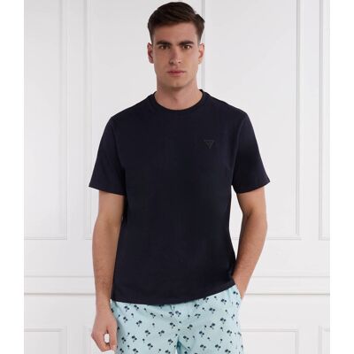 Guess Underwear T-shirt Regular Fit granatowy S Guess Underwear T-shirt Regular Fit granatowy S