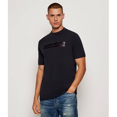 Karl Lagerfeld T-shirt Regular Fit granatowy XXXL Karl Lagerfeld T-shirt Regular Fit granatowy XXXL