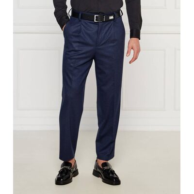 HUGO Spodnie Slim Fit granatowy 50 HUGO Spodnie Slim Fit granatowy 50