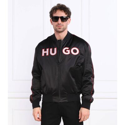 HUGO Kurtka bomber Balix2311 Regular Fit czarny S HUGO Kurtka bomber Balix2311 Regular Fit czarny S