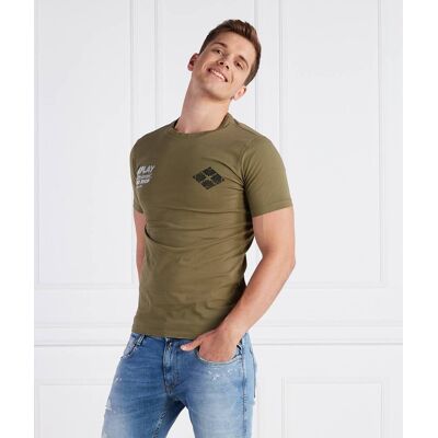 Replay T-shirt Regular Fit khaki S Replay T-shirt Regular Fit khaki S