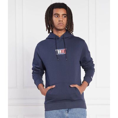 Tommy Jeans Bluza Regular Fit granatowy M Tommy Jeans Bluza Regular Fit granatowy M