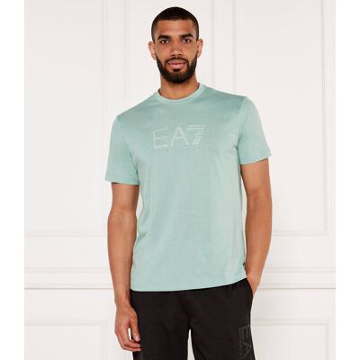 EA7 T-shirt Regular Fit miętowy XL EA7 T-shirt Regular Fit miętowy XL