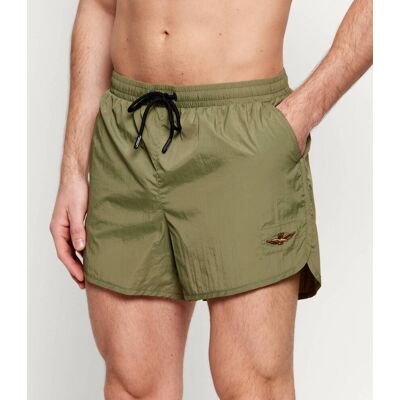 Aeronautica Militare Szorty kąpielowe Regular Fit oliwkowy 48 Aeronautica Militare Szorty kąpielowe Regular Fit oliwkowy 48