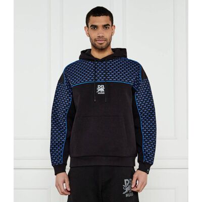 HUGO Bluza Dilverston_RB HUGO x Racing Bulls Oversize fit czarny M HUGO Bluza Dilverston_RB HUGO x Racing Bulls Oversize fit czarny M