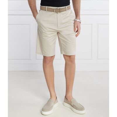 Calvin Klein Szorty chino Straight fit ecru S Calvin Klein Szorty chino Straight fit ecru S