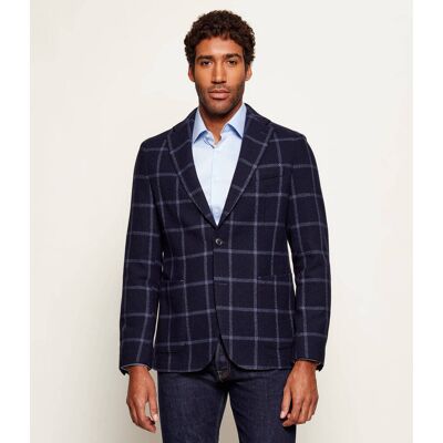 Boss BLACK Wełniana marynarka C-Hanry-252 Slim Fit granatowy 50 Boss BLACK Wełniana marynarka C-Hanry-252 Slim Fit granatowy 50