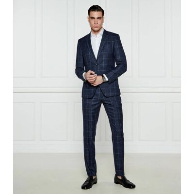 Boss BLACK Garnitur Slim Fit granatowy 50 Boss BLACK Garnitur Slim Fit granatowy 50