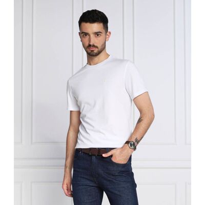 Guess T-shirt TEKY Slim Fit stretch biały S Guess T-shirt TEKY Slim Fit stretch biały S