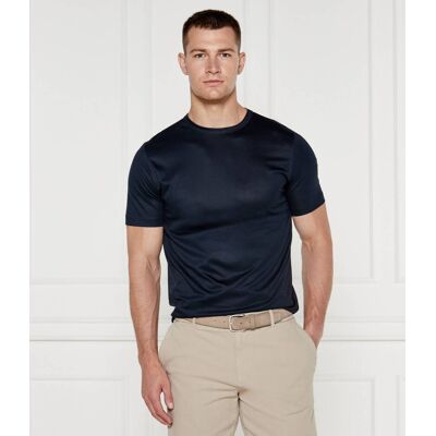 Boss BLACK T-shirt Thompson Regular Fit granatowy S Boss BLACK T-shirt Thompson Regular Fit granatowy S