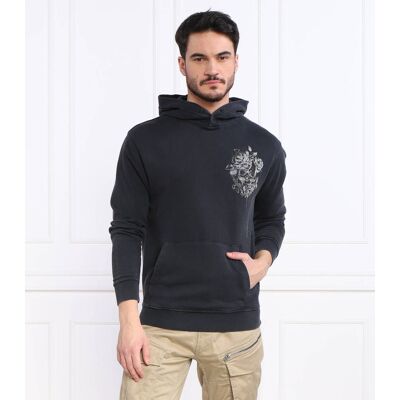 Replay Bluza Regular Fit czarny S Replay Bluza Regular Fit czarny S