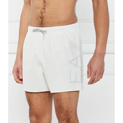 EA7 Szorty kąpielowe Regular Fit ecru XL EA7 Szorty kąpielowe Regular Fit ecru XL
