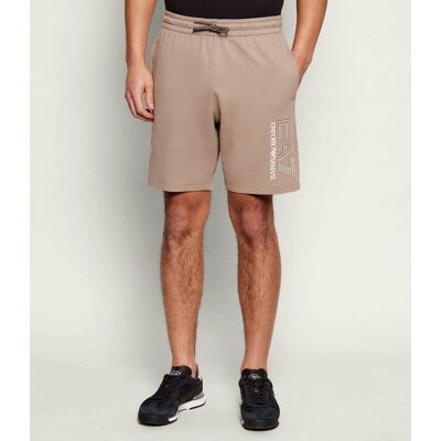EA7 Szorty Regular Fit beżowy XXXL EA7 Szorty Regular Fit beżowy XXXL