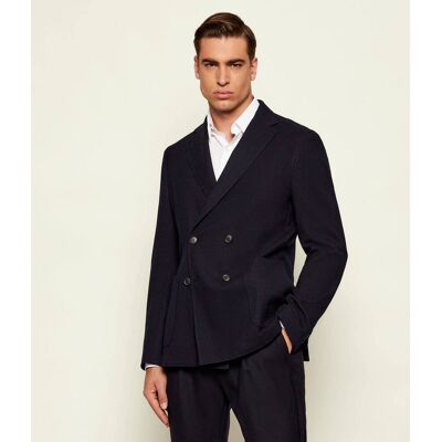 Boss BLACK Wełniana marynarka C-Hanry-DB-254 Slim Fit granatowy 52 Boss BLACK Wełniana marynarka C-Hanry-DB-254 Slim Fit granatowy 52