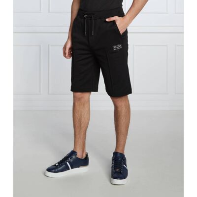 Les Hommes Szorty Regular Fit mercerised czarny XL Les Hommes Szorty Regular Fit mercerised czarny XL