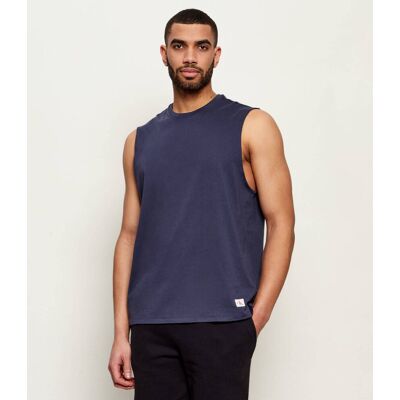 Calvin Klein Jeans Tank top Regular Fit granatowy XL Calvin Klein Jeans Tank top Regular Fit granatowy XL