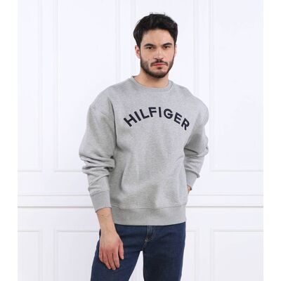 Tommy Hilfiger Bluza Regular Fit szary XXL Tommy Hilfiger Bluza Regular Fit szary XXL