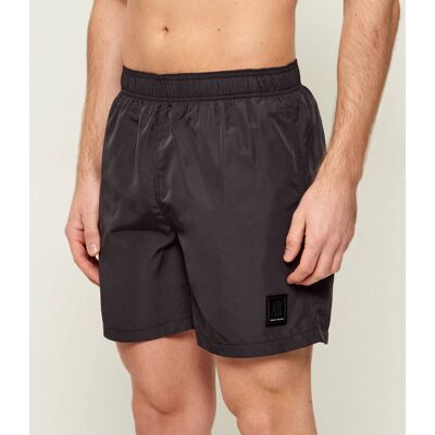 Giorgio Armani Exchange Szorty kąpielowe Regular Fit czarny XXL Giorgio Armani Exchange Szorty kąpielowe Regular Fit czarny XXL