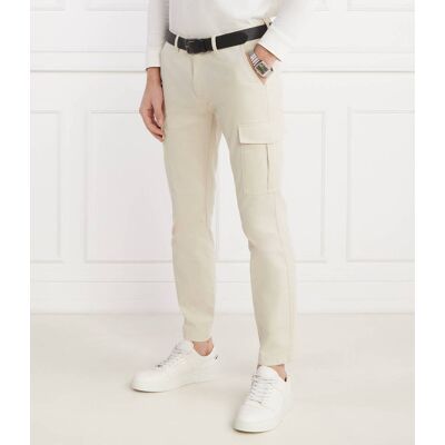 Tommy Jeans Spodnie cargo Slim Fit kremowy 34/32 Tommy Jeans Spodnie cargo Slim Fit kremowy 34/32