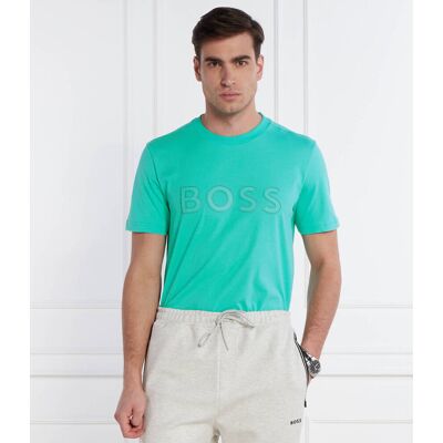 Boss GREEN T-shirt Tee 1 Regular Fit morski M Boss GREEN T-shirt Tee 1 Regular Fit morski M