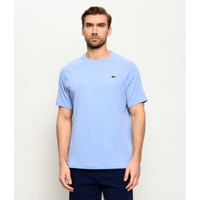 Lacoste T-shirt Regular Fit niebieski S Lacoste T-shirt Regular Fit niebieski S