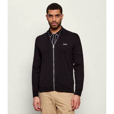 HUGO Sweter San Jacomo-C Slim Fit czarny XL HUGO Sweter San Jacomo-C Slim Fit czarny XL