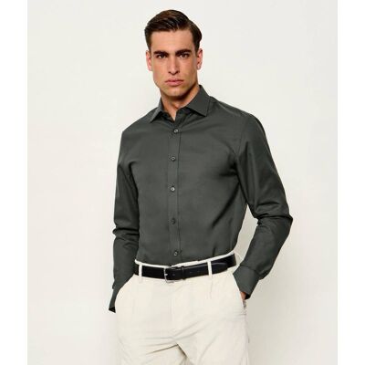 TIGER OF SWEDEN Koszula Adley C Slim Fit zielony 41 TIGER OF SWEDEN Koszula Adley C Slim Fit zielony 41
