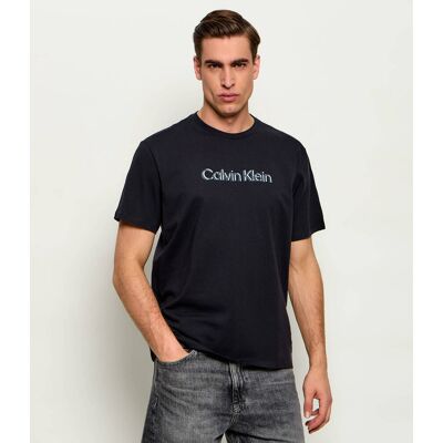 Calvin Klein T-shirt 30s Regular Fit czarny S Calvin Klein T-shirt 30s Regular Fit czarny S