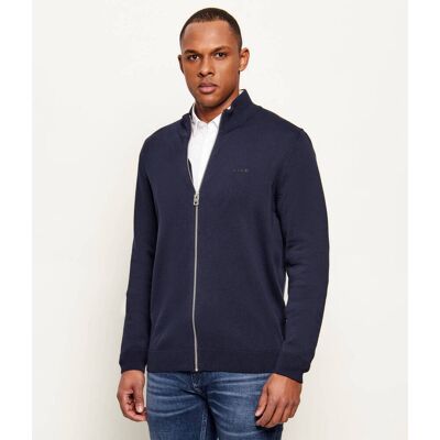 HUGO Sweter San Jacomo-C Slim Fit granatowy M HUGO Sweter San Jacomo-C Slim Fit granatowy M