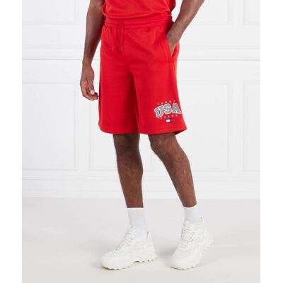 Tommy Jeans Szorty TJM Ovz Modern Sport Regular Fit czerwony L Tommy Jeans Szorty TJM Ovz Modern Sport Regular Fit czerwony L