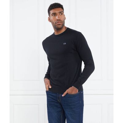 La Martina Sweter La Martina Regular Fit czarny XXL La Martina Sweter La Martina Regular Fit czarny XXL