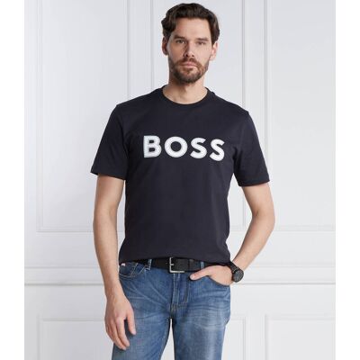 Boss GREEN T-shirt Tee 1 Regular Fit granatowy M Boss GREEN T-shirt Tee 1 Regular Fit granatowy M
