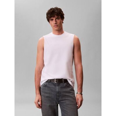 Calvin Klein Jeans Tank top Regular Fit biały XL Calvin Klein Jeans Tank top Regular Fit biały XL