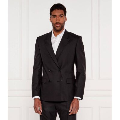 HUGO Wełniana marynarka Henry244F1X Slim Fit czarny 54 HUGO Wełniana marynarka Henry244F1X Slim Fit czarny 54