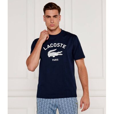 Lacoste T-shirt Classic fit granatowy XXS Lacoste T-shirt Classic fit granatowy XXS