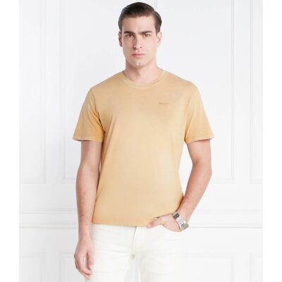 Pepe Jeans London T-shirt JACKO Regular Fit piaskowy XXL Pepe Jeans London T-shirt JACKO Regular Fit piaskowy XXL