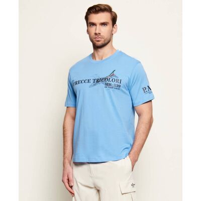 Aeronautica Militare T-shirt Regular Fit błękitny M Aeronautica Militare T-shirt Regular Fit błękitny M