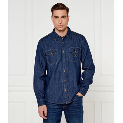 Guess Jeans Jeansowa koszula Regular Fit niebieski M Guess Jeans Jeansowa koszula Regular Fit niebieski M