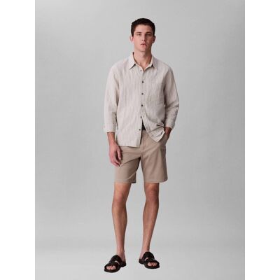 Calvin Klein Szorty chino Regular Fit beżowy 36 Calvin Klein Szorty chino Regular Fit beżowy 36