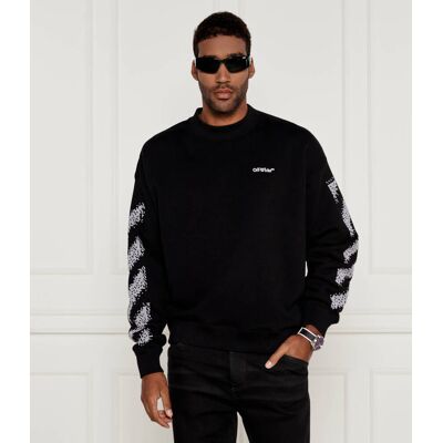 OFF-WHITE Bluza Pixel diag skate Regular Fit czarny M OFF-WHITE Bluza Pixel diag skate Regular Fit czarny M