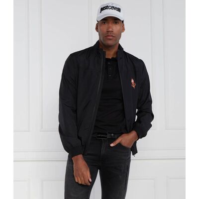 Les Hommes Kurtka bomber Regular Fit czarny 52 Les Hommes Kurtka bomber Regular Fit czarny 52