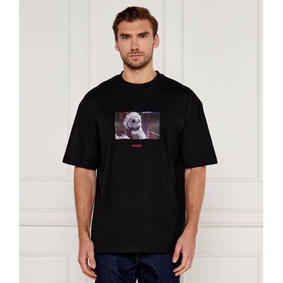 HUGO T-shirt Nightmare Before Christmas Djack_Nbc Hugo x Tim Burton's Regular Fit czarny M HUGO T-shirt Nightmare Before Christmas Djack_Nbc Hugo x Tim Burton's Regular Fit czarny M