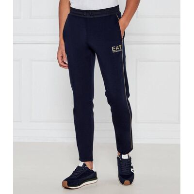 EA7 Spodnie dresowe Slim Fit granatowy M EA7 Spodnie dresowe Slim Fit granatowy M