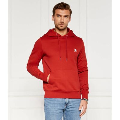 Tommy Hilfiger Bluza Regular Fit bordowy S Tommy Hilfiger Bluza Regular Fit bordowy S